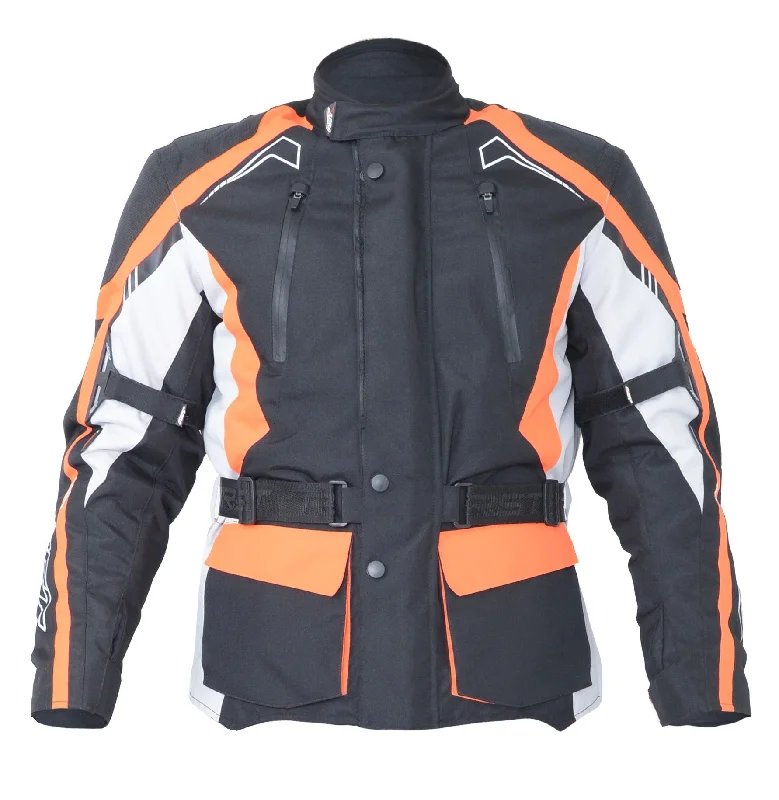 RST Rallye Textile Jacket - Fluo Red