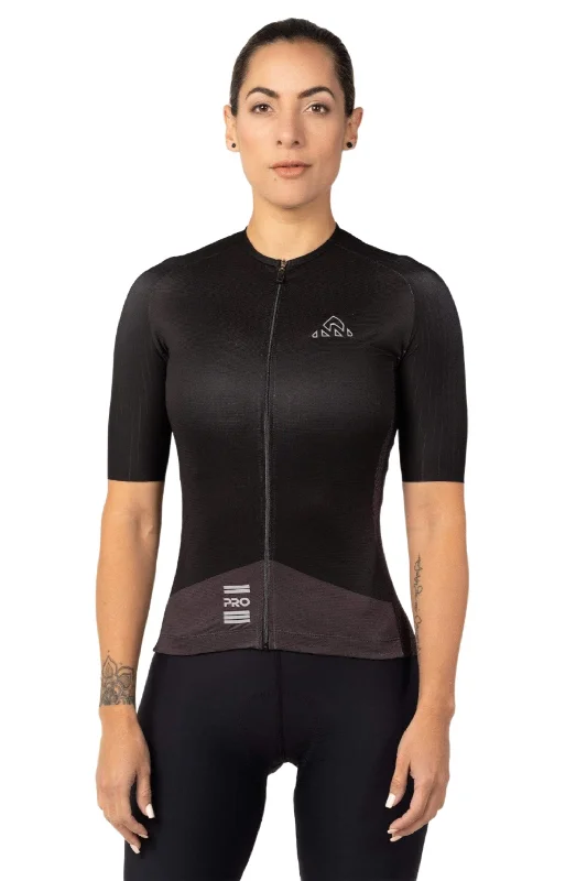 Women's Nitro X1 Black Pro Cycling Jersey