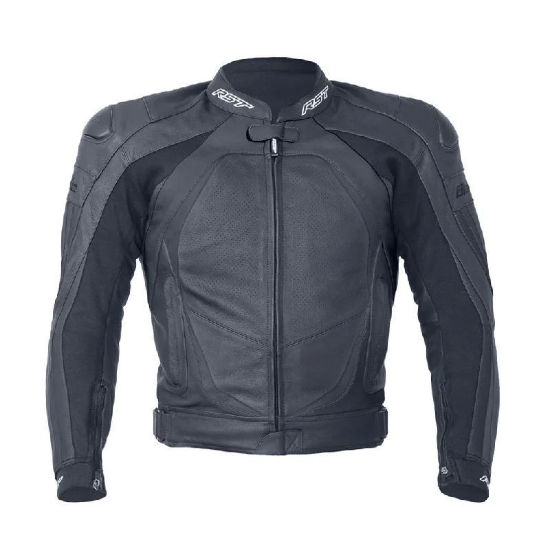 RST Blade II 1845 Leather Sports Jacket - Black