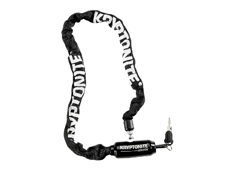 Kryptonite Keeper 585 Integrated Chain Lock - Key - Black