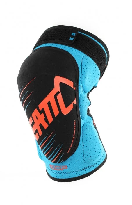 Leatt Knee Guard 3DF 5.0 Junior Blue/Orange (501610091)