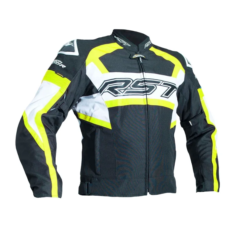 RST 2048 Tractech Evo R Waterproof Textile Jacket - Black / Yellow