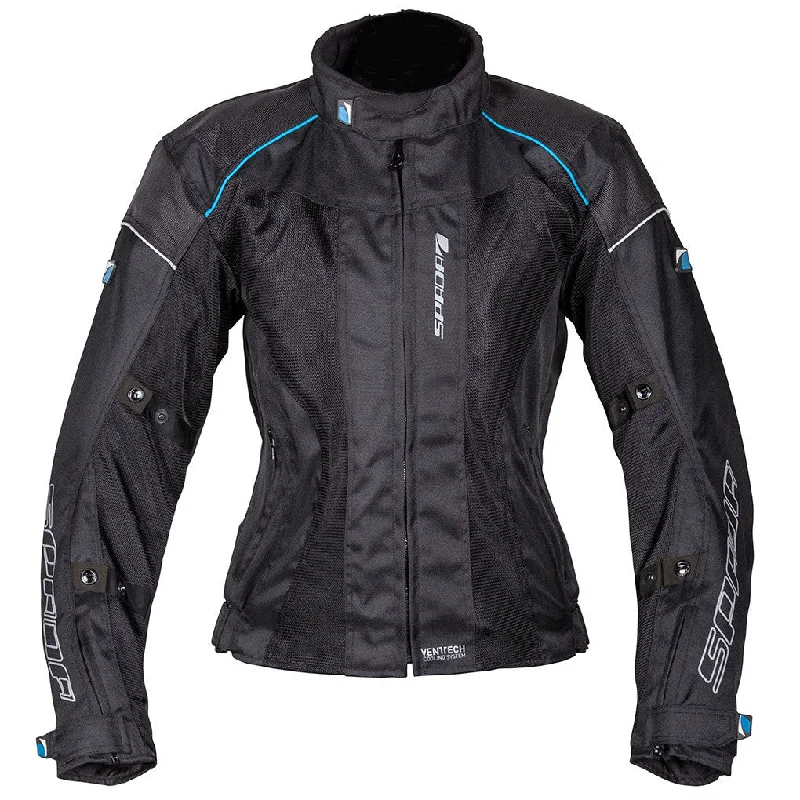 Spada Air Pro 2 Motorcycle Motorbike Ladies Waterproof Lining Jacket - Black