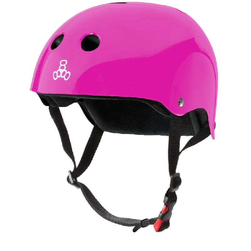 Triple 8 THE Certified Helmet SS Pink Glossy