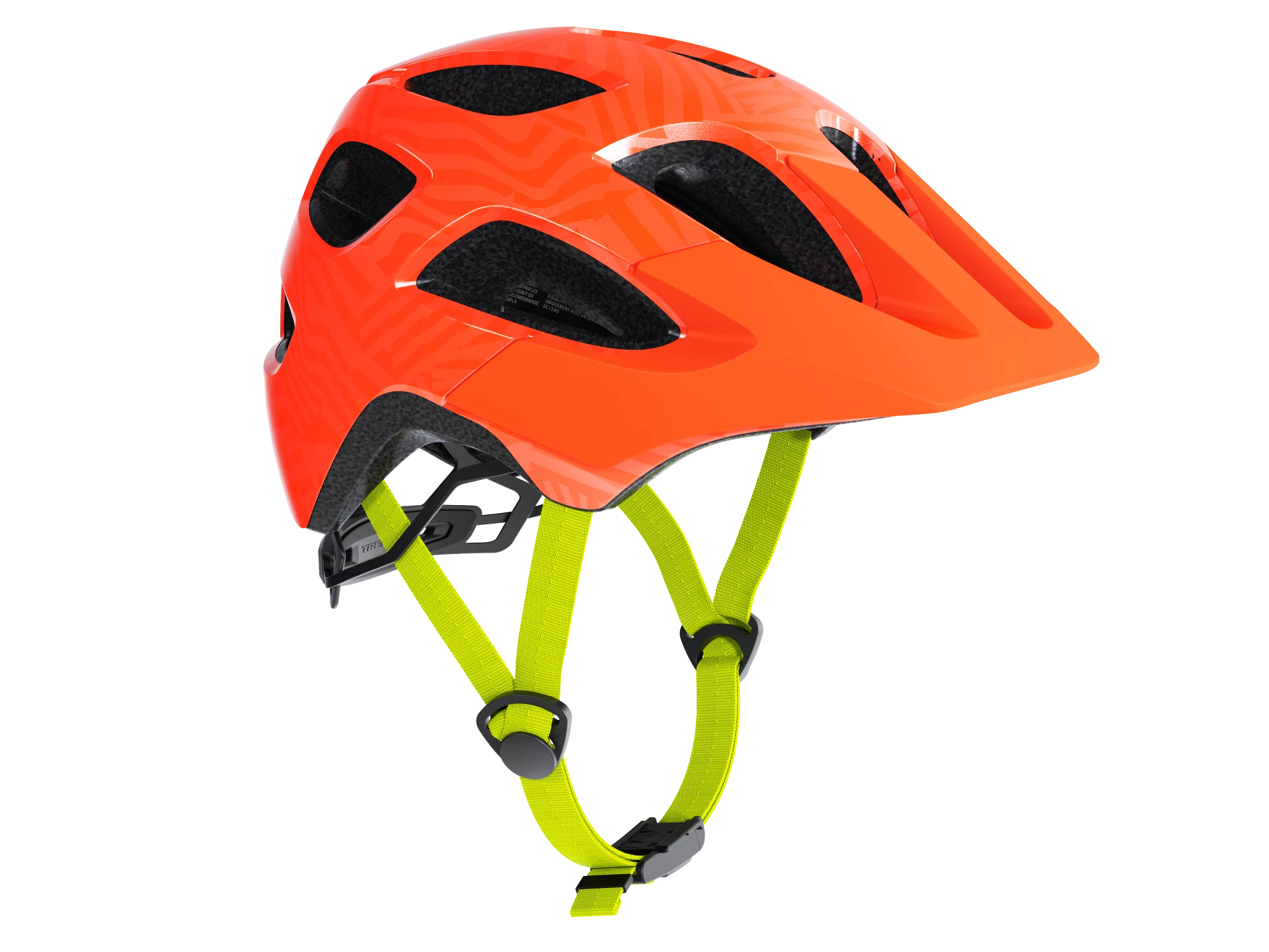 Trek Tyro Child Bike Helmet - Radioactive Orange Gloss