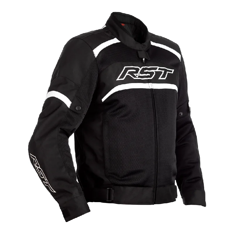 RST 102408 Pilot Air CE Textile Jacket - Black / White