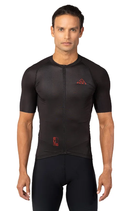 Men's DNA Black Elite Cycling Jersey