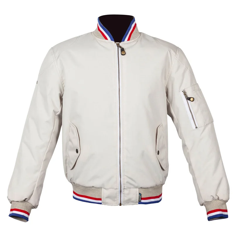 Spada Air Force One Waterproof Textile Jacket - Royal Ivory