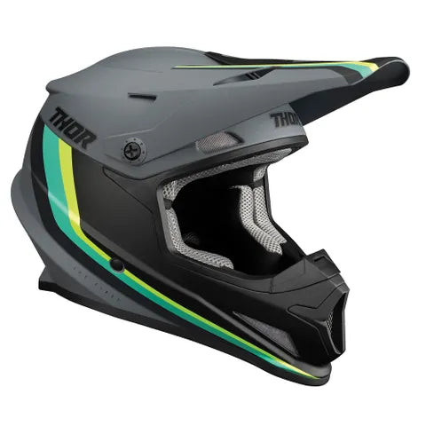 THOR MX SECTOR RUNNER MIPS HELMET GREY TEAL