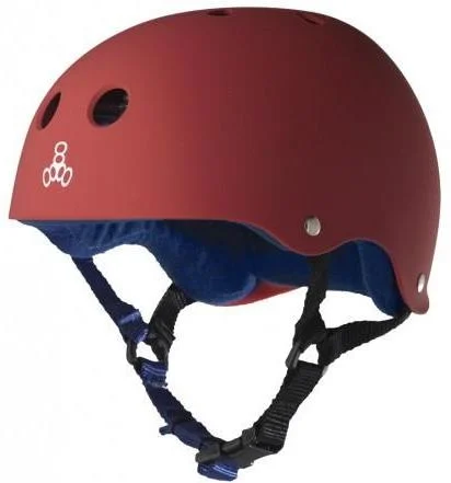 Triple 8 Skate Helmet SS United Red Rubber