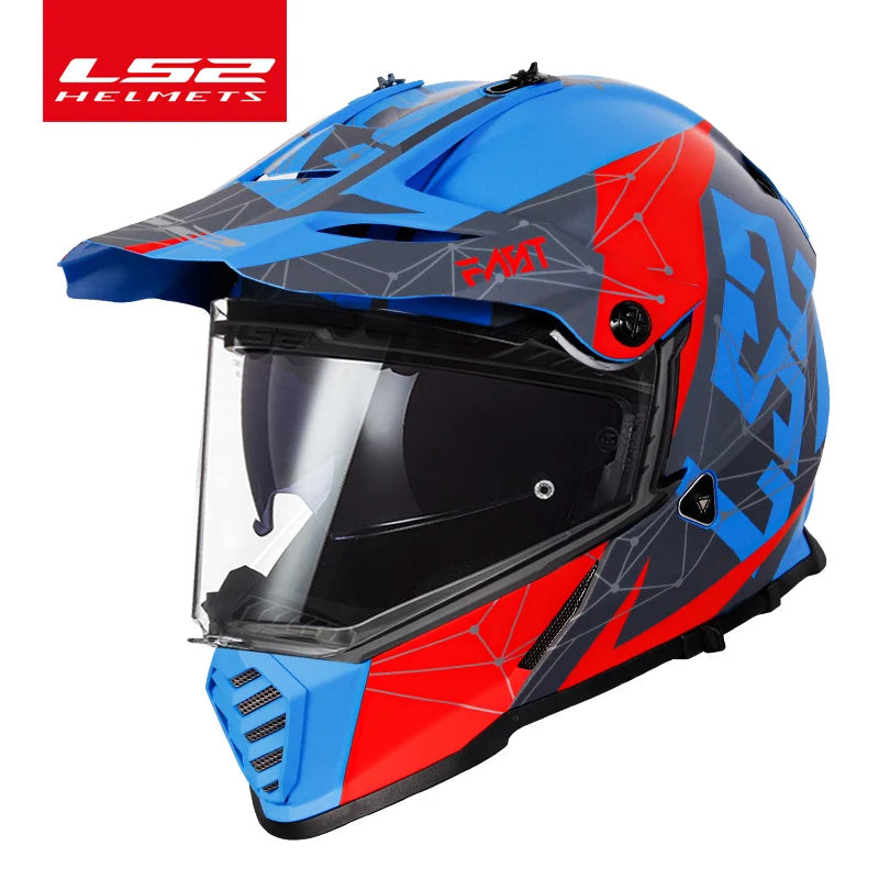 Capacete LS2 mx436 motorcross helmet ls2 pioneer evo off road helmets casco moto casque