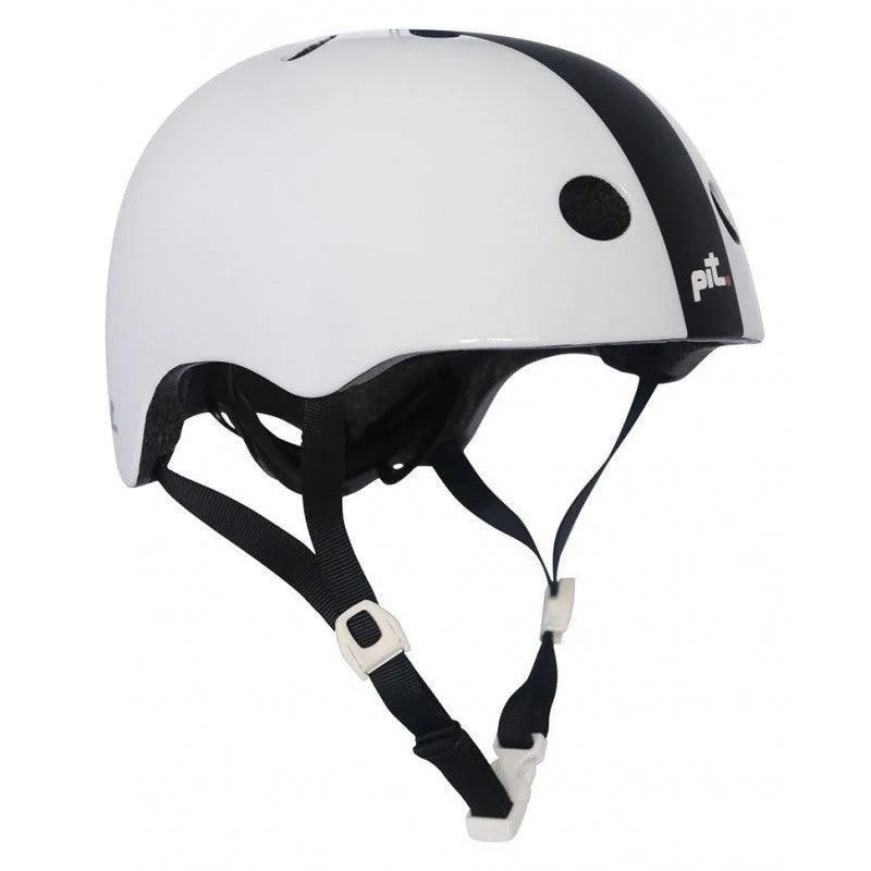 PIT Urban Helmet – Gloss White / Matt Black