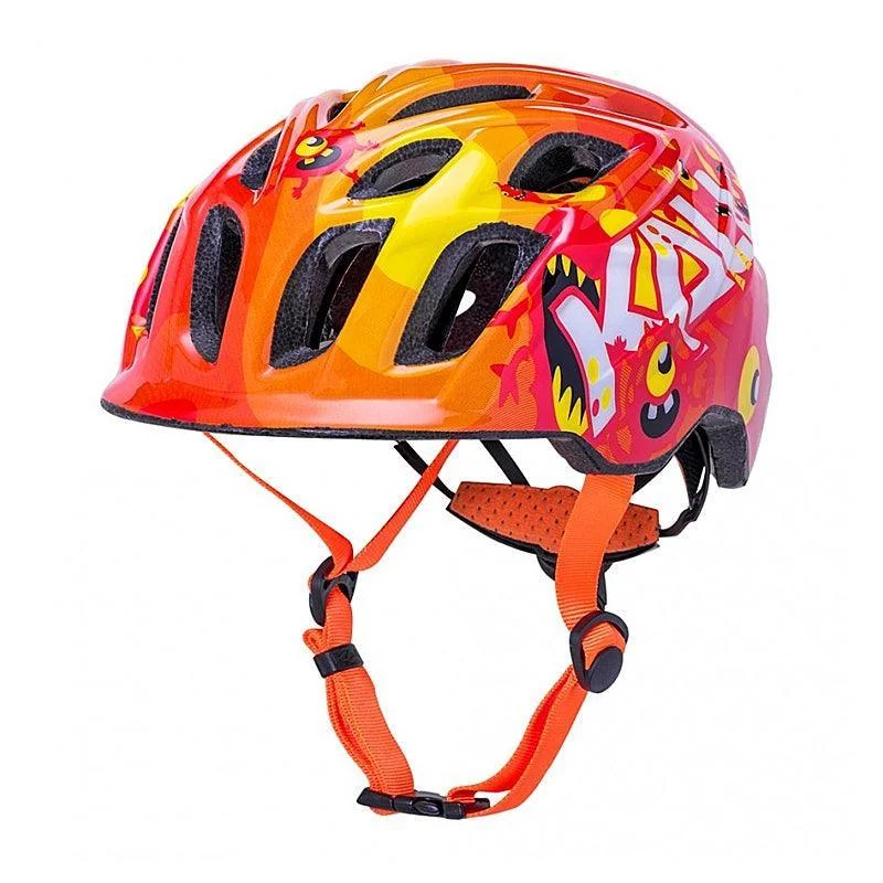 KALI Chakra Child Helmet - Monsters Orange