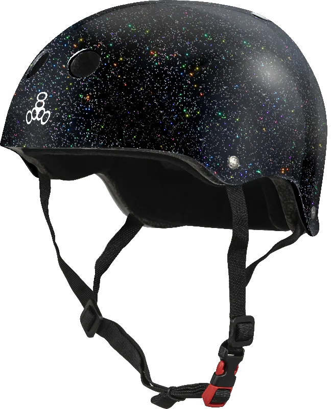 Triple 8 THE Certified Helmet SS Black Glitter