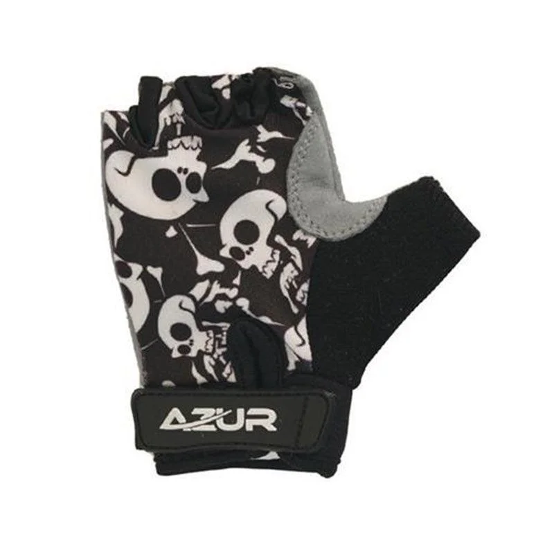 Azur Performance K10 Series Boys Gloves  - Skulls