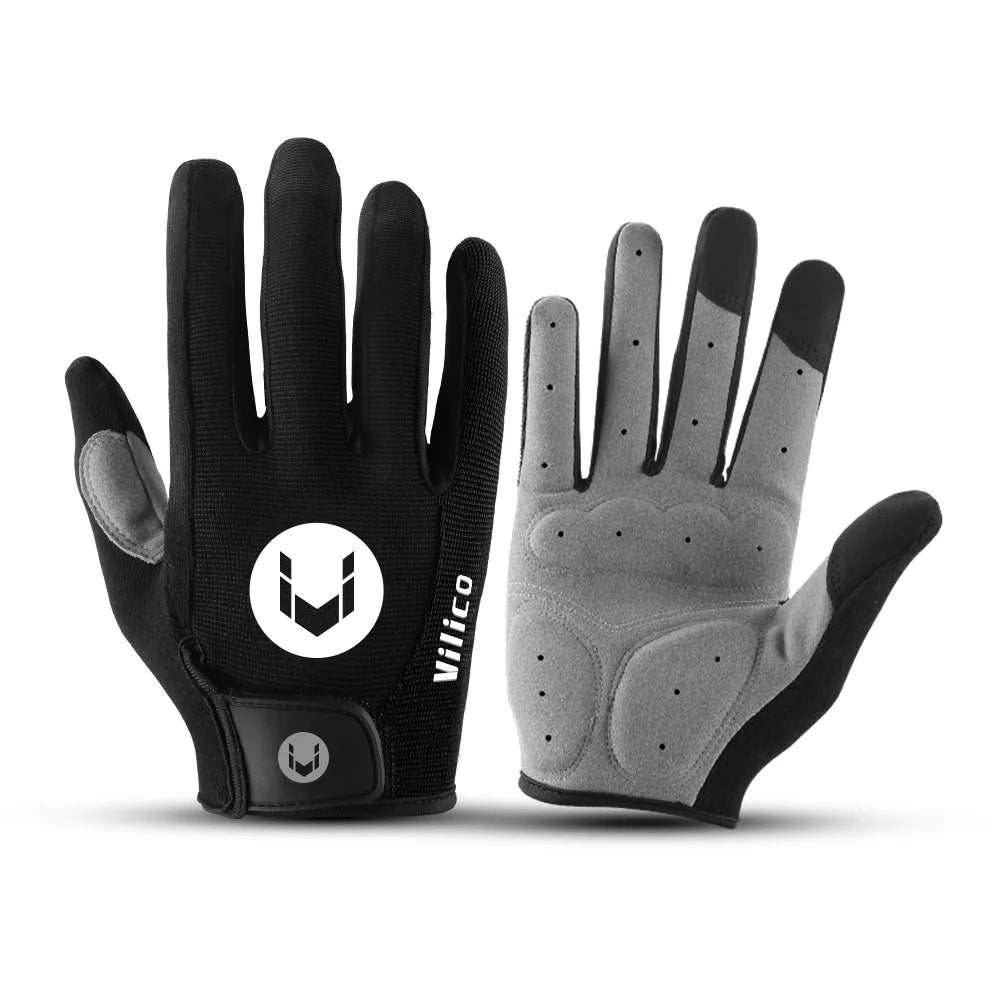 MTB Bike Sports Cycling Gloves Full Finger Men Women Running Fitness Gym Spring Summer Riding Motorcycle Gloves