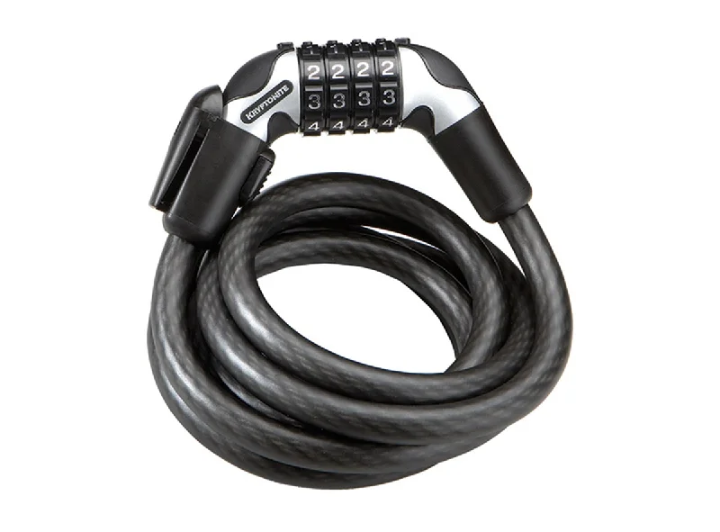 Kryptonite KryptoFlex 1218 Cable Lock - Combination - Black