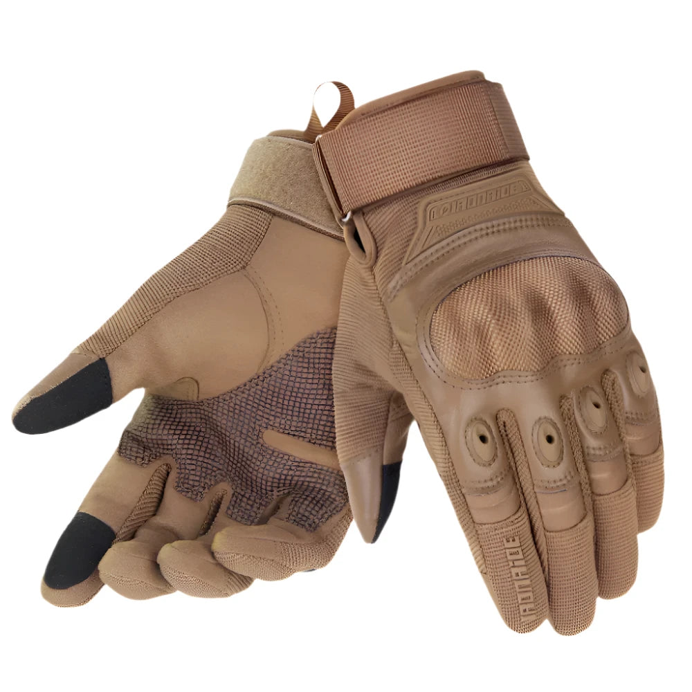 Khaki gloves