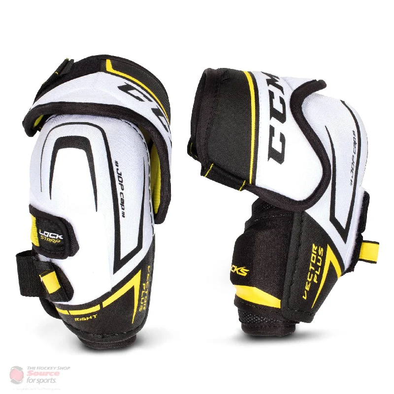 CCM Tacks Vector Plus Junior Hockey Elbow Pads (2020)