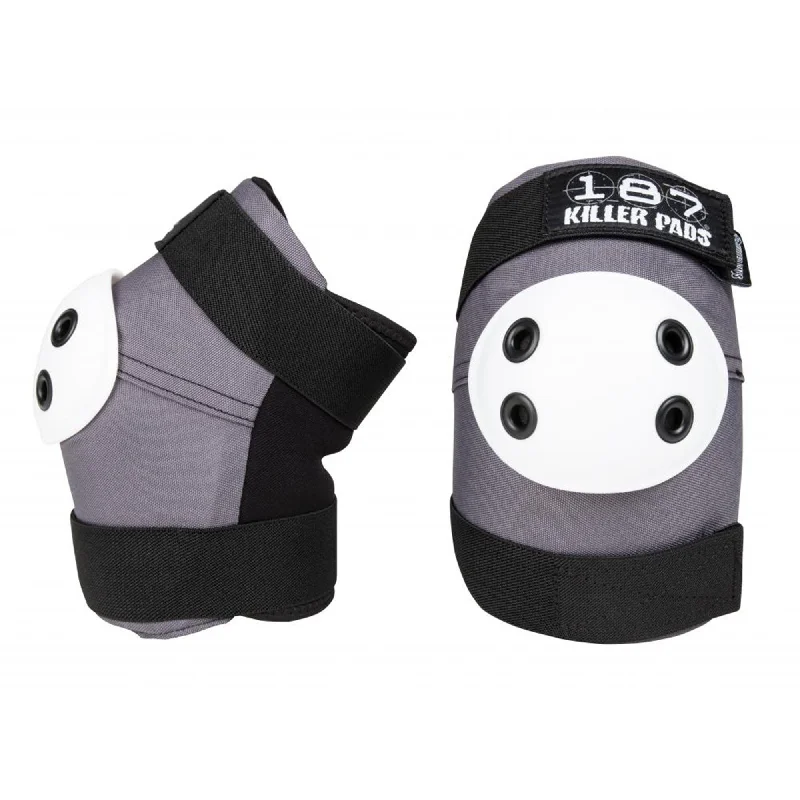 187 Killer Elbow Pads, Grey/Black/White