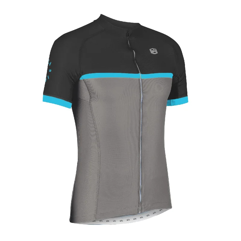 SOLO Cadence Men's Cycling Jersey - Black/Grey