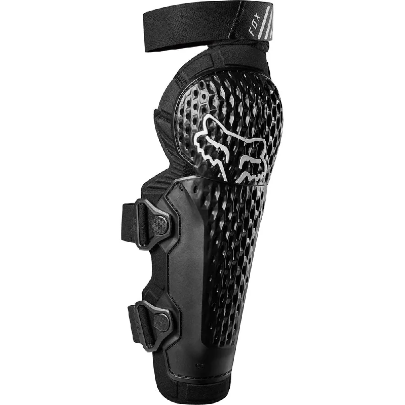 Fox Youth Titan Race CE Knee Guards (Black)