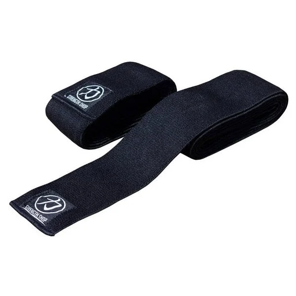 Normal Black Knee Wraps, 1 Pair - 2 or 2.5M