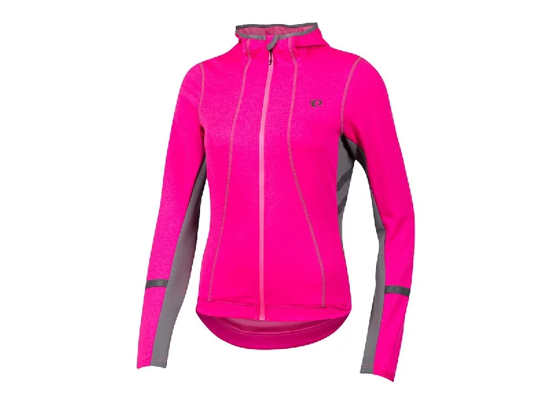 Pearl Izumi Elite Escape Thermal Long Sleeve Hoodie - Womens - Screaming Pink