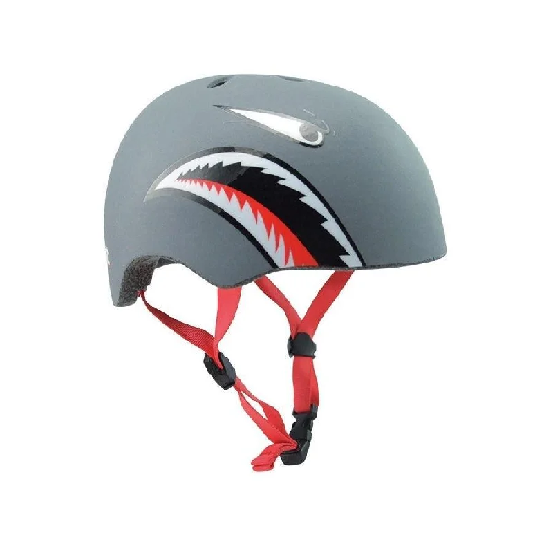 PIT Urban XS Kids Helmet – Matt Grey Shark