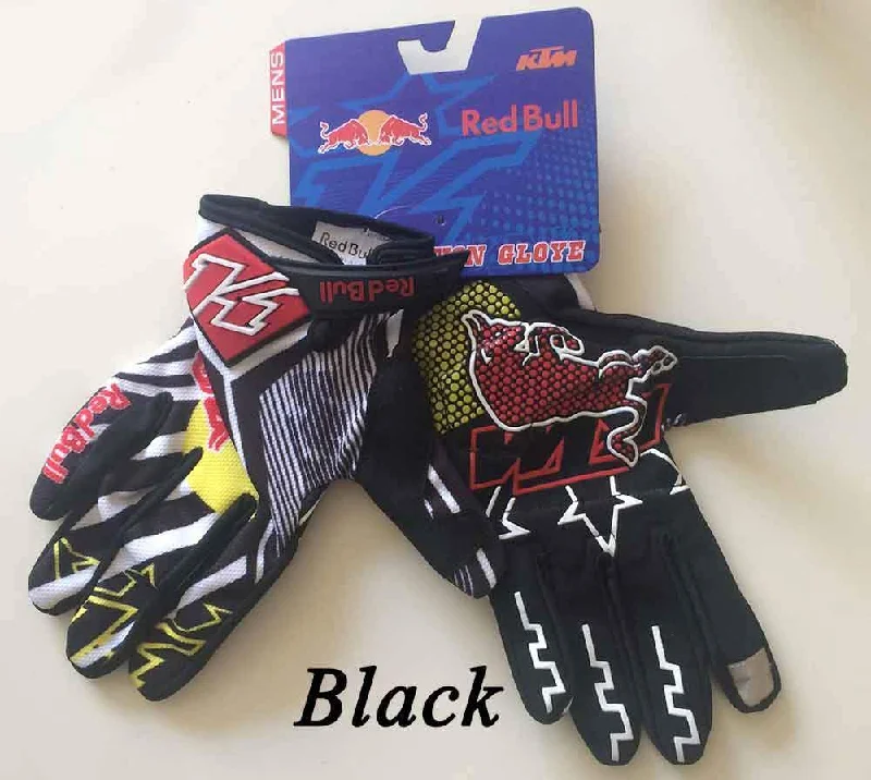 Red Bull MTB Cycling Bike Gloves