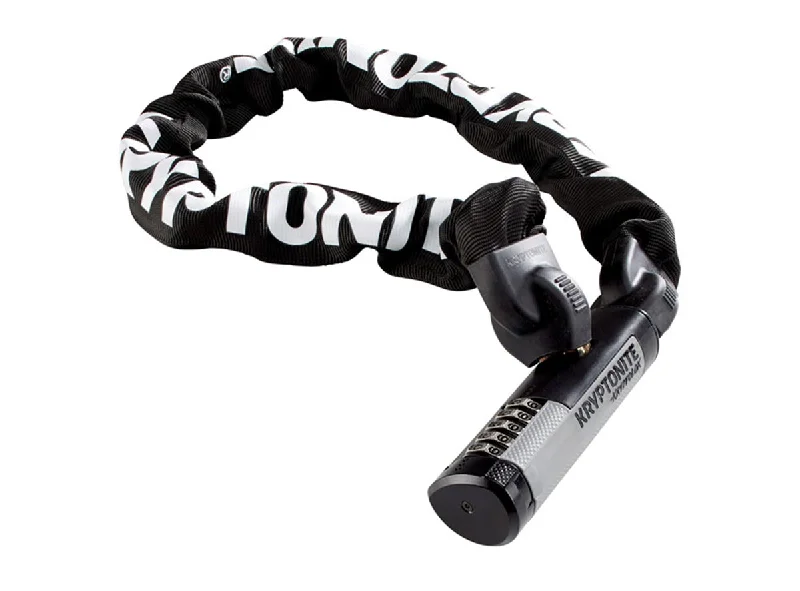 Kryptonite KryptoLok 990 Chain Lock - Combination - Black-Gray