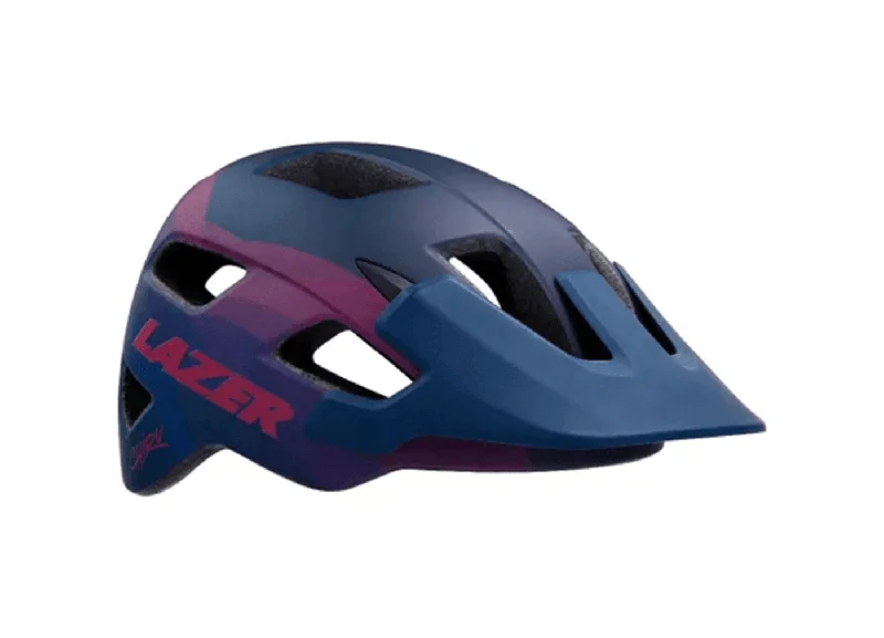 Lazer Chiru Mountain Bike Helmet – Matte Blue / Pink