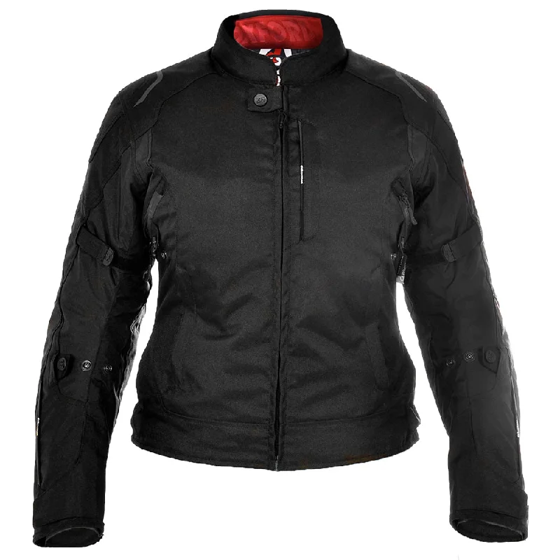 Oxford Girona 1.0 Ladies Waterproof Textile Jacket - Stealth Black