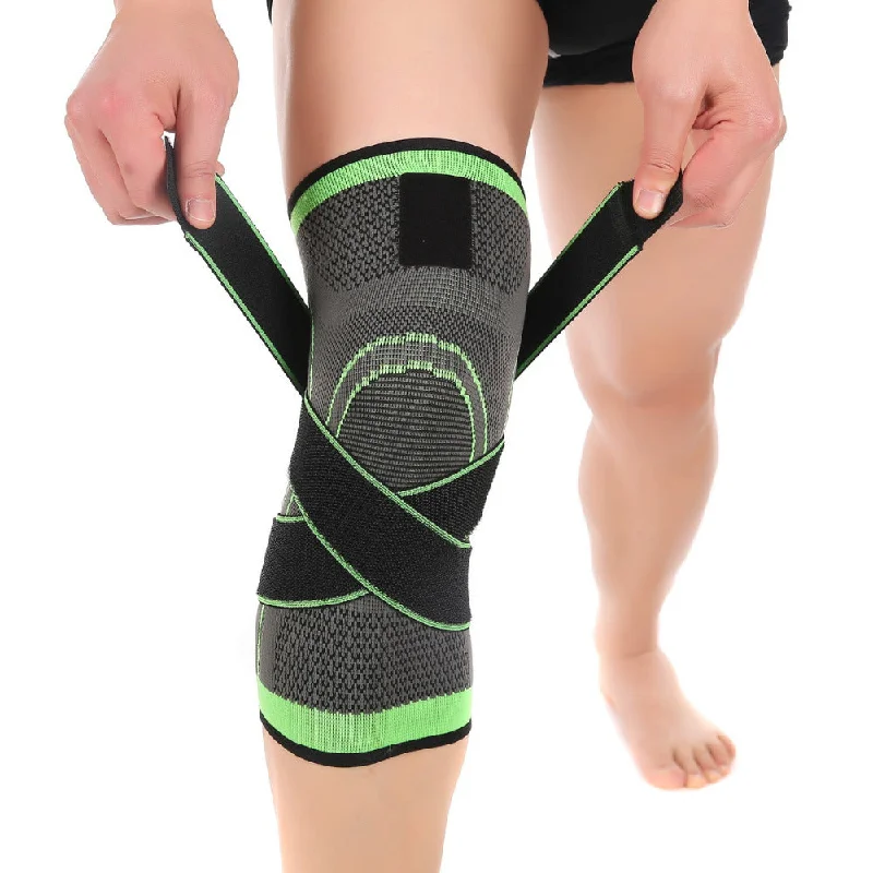 Mumian 3d Pressurized Fitness Running Cycling Knee Support Braces Elastic Nylon Sport Compression Pad Sleeve For Basketball