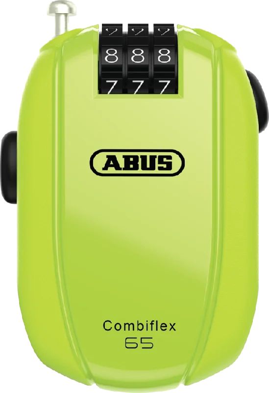 ABUS Combiflex StopOver 65cm Cable Lock (Neon)