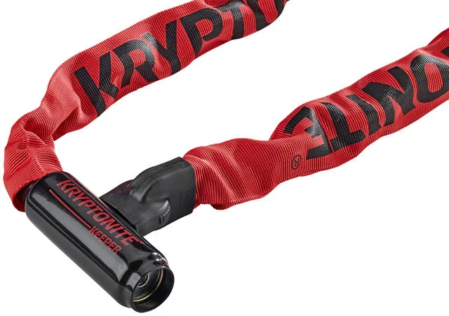 Krypto Keeper 785 Integrated Chain Lock: 2.8' (85cm) Red