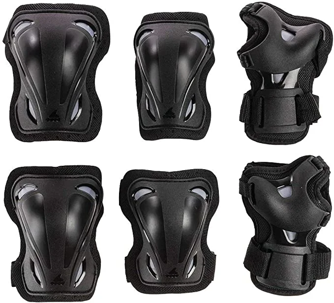 Skate Gear 3 Pack Knee, Wrist & Elbow Pads