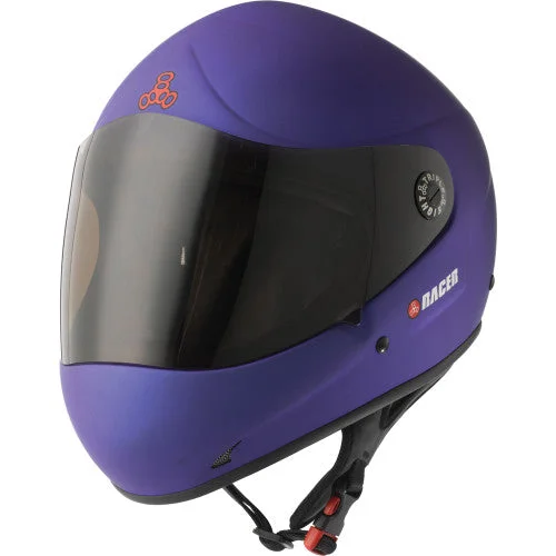 Triple 8 Racer Helmet Blue Gloss