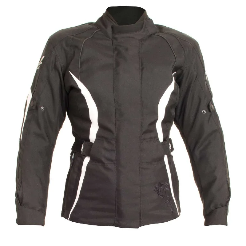 RST 1255 Diva III Textile Jacket - Black/White