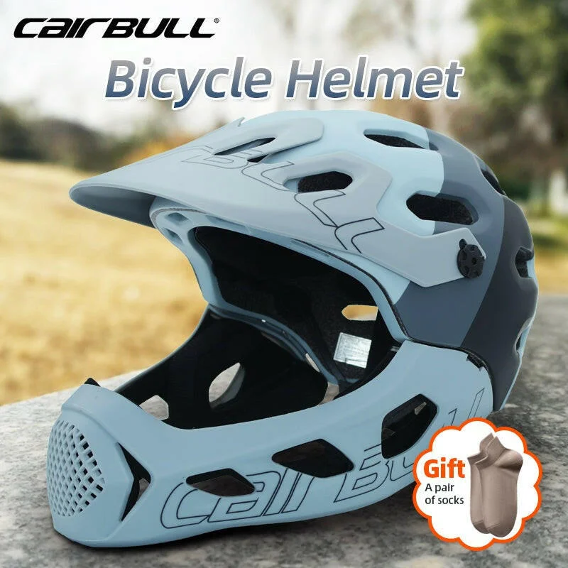 Cairbull Bike Helmet Men Women In-mold Full Face MTB Mountain Cycling Helmet OFF-ROAD Racing Safety Sports Bicycle Helmet Caps