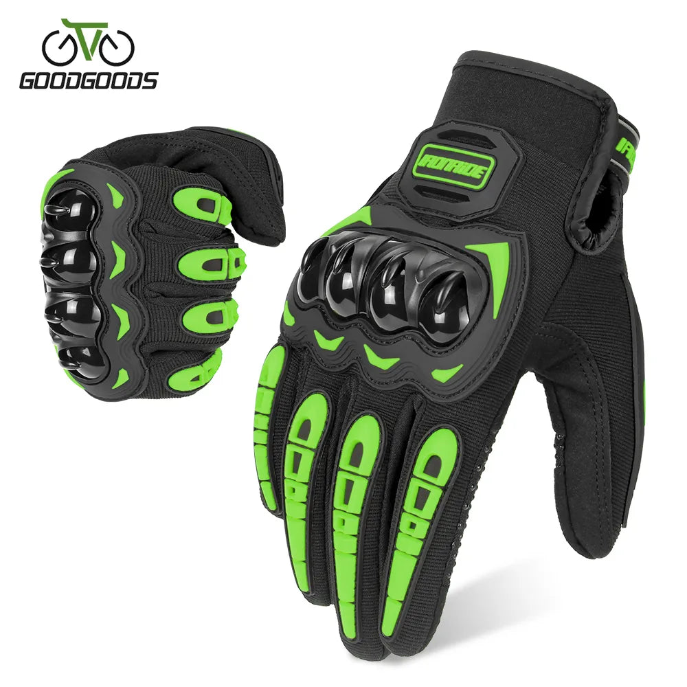 Summer Breathable Bicycle Gloves Outdoor Riding UV Protection Road Bike Cycling Gloves Reflecive Touch Screen Fingers