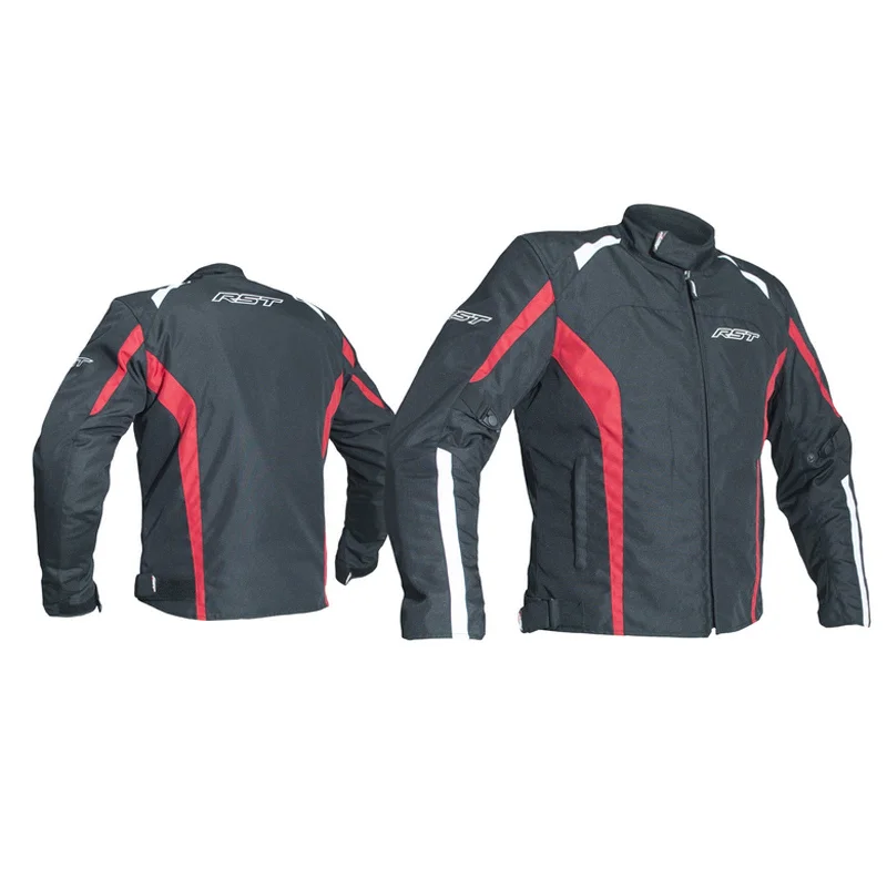 RST 2072 Rider CE Approved Textile Jacket - Black / Red