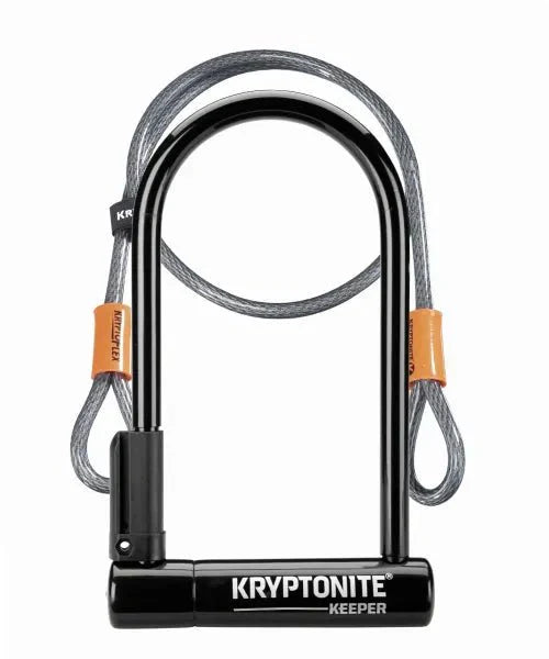 Kryptonite Keeper 12 Bike Lock with Flex Cable