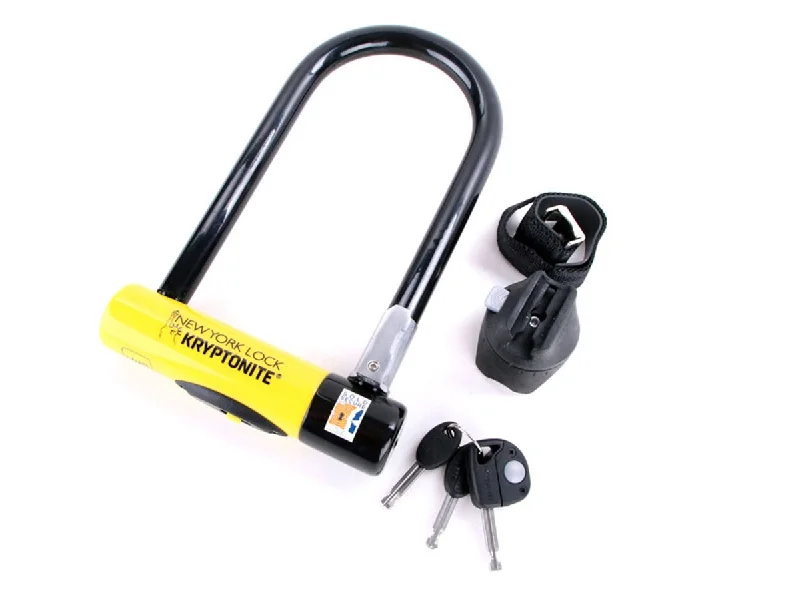 Kryptonite New York U-Lock - Black-Yellow