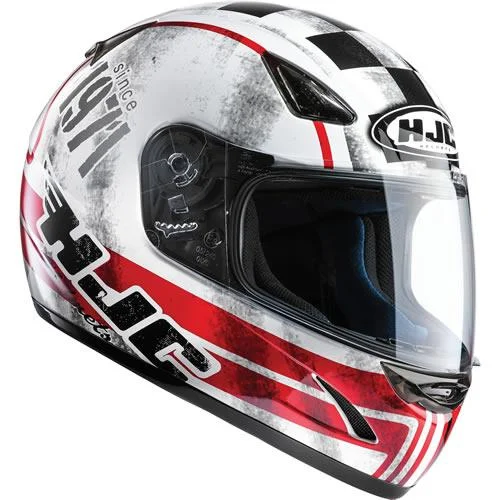 HJC CS-14 Check MC1 Full Face Helmet - Red