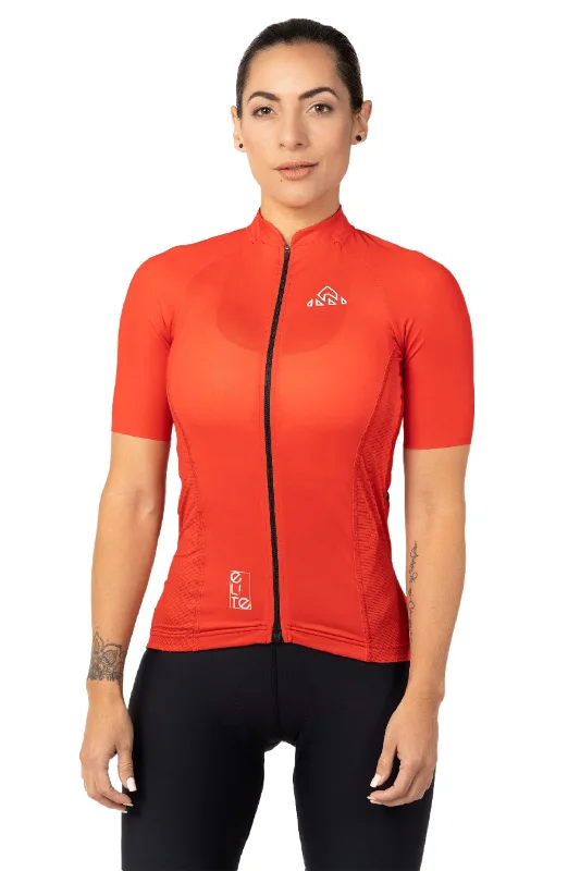 Women's DNA Red Elite Cycling Jersey