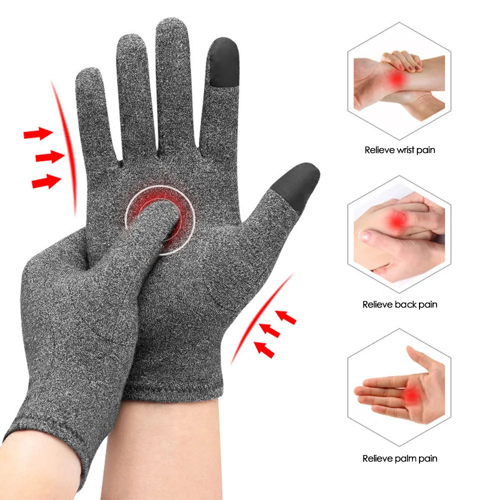 Outdoor Cycling Gloves Women Men Joint Pain Relief Compression Arthritis Gloves Therapy Wristband Arthritic Compression Gloves