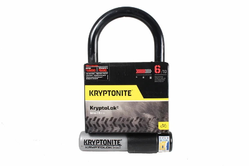 Kryptonite KryptoLok Series 2 Mini-7 U-Lock: 3.25 x 7"