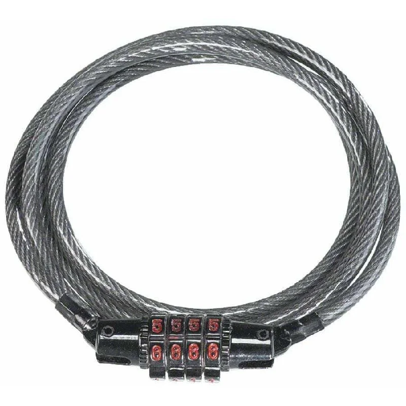 KryptoFlex Keeper 512 4-Digit Combo Bike Cable Lock: 4' x 5mm