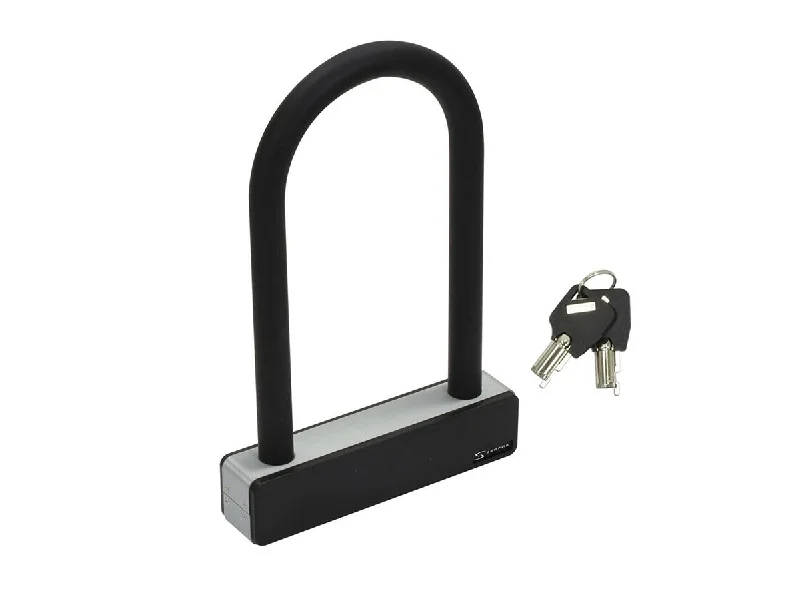 Serfas UL-203HD 203mm Heavy Duty U-Lock with Bracket - Black